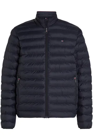 Tommy Hilfiger Doudoune Avec Manches Longues Et Col Montant Marine - Marine