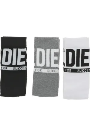 Diesel Lot De 3 Paires De Chaussettes Hautes Multicolore - Multicolore