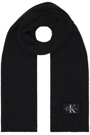 Calvin Klein Echarpe Laine Noire - Noire