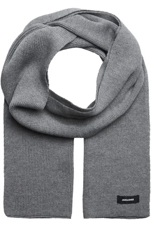 JACK & JONES écharpe En Maille Grise - Grise
