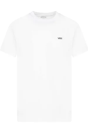 Vans T-shirt Col Ras Du Cou En Coton Avec Manches Courtes Blanc - Blanc
