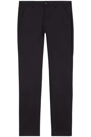 Calvin Klein Chino Coupe Slim Calvin Klein En Coton Noir Avec Un Aspect Satiné - Noir
