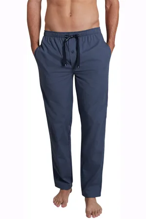 TOM TAILOR Pyjama Bleu Carreaux - Bleu