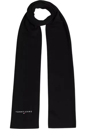 Tommy Hilfiger Echarpe Coton Noire - Noire