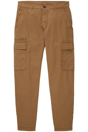 TOM TAILOR Pantalon Coton Camel - Camel