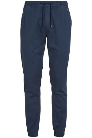 Tommy Hilfiger Pantalon Coupe Slim En Coton Biologique Bleu Marine - Marine