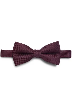 JACK & JONES Nœud-papillon Premium Colombia Bordeaux - Bordeaux