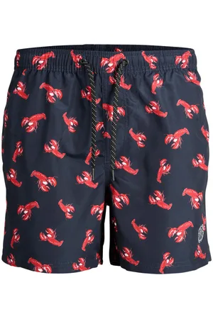 JACK & JONES Short De Bain Junior Garçon Jpstfiji Jjswim Animal Ly Jnr Marine - Marine