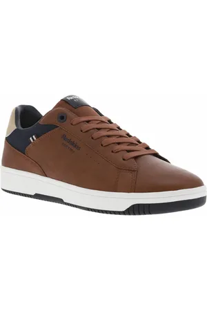 Redskins Tennis Cognac Et à Lacets Plats - Cognac
