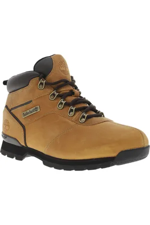 Timberland Bottines Splitrock 2 En Cuir Miel Et à Lacets Ronds - Miel