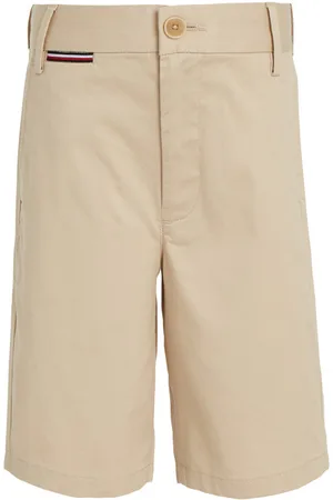 Tommy Hilfiger Short Chino Junior Garçon Coton Régénératif Beige - Beige
