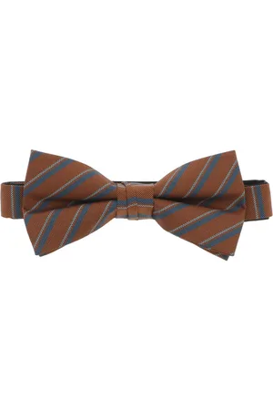 JACK & JONES Noeud-papillon Premium Camel Rayé - Camel