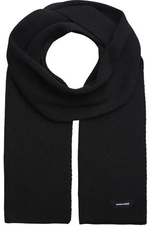 JACK & JONES écharpe En Maille Noire - Noire
