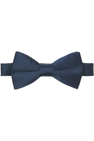 JACK & JONES Noeud-papillon Premium Bleu Marine Satiné En Tissu Solide Et Résistant - Marine