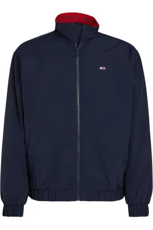 Tommy Hilfiger Blouson Avec Manches Longues Et Col Montant Marine - Marine