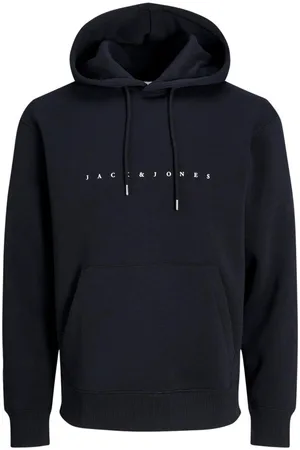 JACK & JONES Sweat à Capuche Avec Manches Longues Et Col à Capuche Noir - Noir