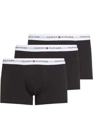 Tommy Hilfiger Lot De 3 Boxers Coton Régénératif Noir - Noir