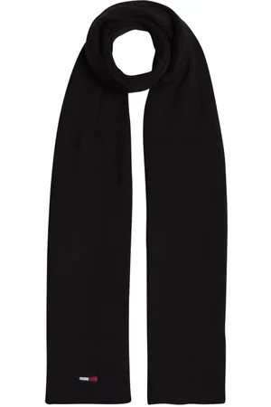 Tommy Hilfiger Echarpe Coton Noir - Noir