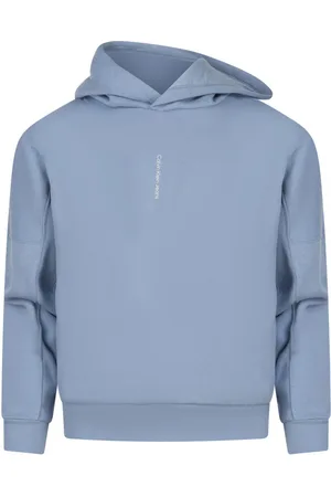 Calvin Klein Sweat à Capuche Avec Manches Longues Junior Garçon Calvin Klein Ciel - Ciel