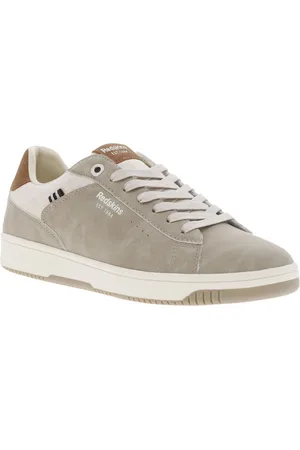 Redskins Tennis Beiges Et à Lacets Plats - Beige