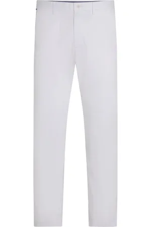 Tommy Hilfiger Chino Coton Blanc - Blanc