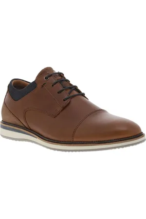 Bullboxer Baskets Basses En Cuir Cognac Et à Lacets - Cognac