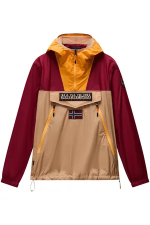 Napapijri Veste Avec Manches Longues Et Col à Capuche Bordeaux - Bordeaux