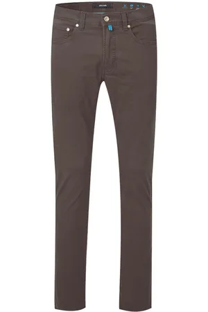 Pierre Cardin Pantalon Cardin Sportswear En Coton Mélangé Gris Anthracite - Anthracite