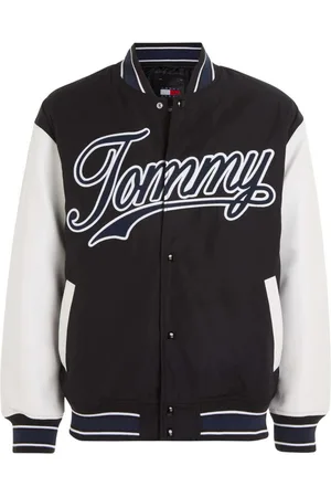 Tommy Hilfiger Bomber Avec Manches Longues Et Col Teddy Noir - Noir