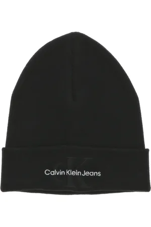 Calvin Klein Bonnet Calvin Klein En Coton Biologique Noir Côtelé - Noir