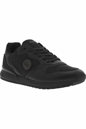 Redskins Sneakers Noires Et à Lacets Plats - Noires