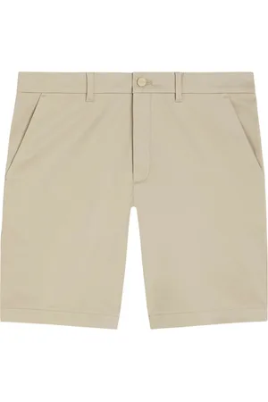 Calvin Klein Short Chino Coupe Regular Fit Calvin Klein En Coton Beige Avec Des Passants à La Taille - Beige