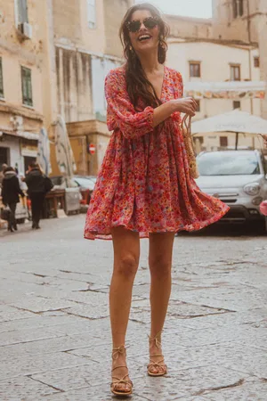 Saaj Robe margaux miosotis
