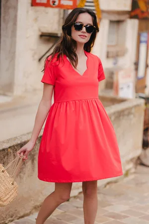 Saaj Robe martha corail