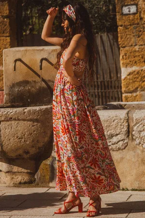 Saaj Robe angélique arabesque