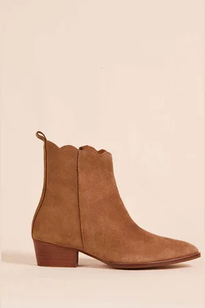 Saaj Bottines zélie daim