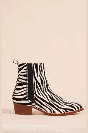 Saaj Bottines milia zébré