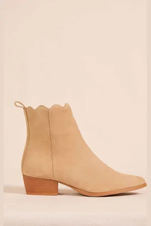 Saaj Bottines zélie greige