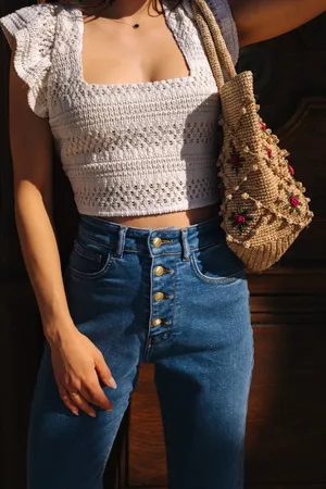 Saaj Denim damila stone