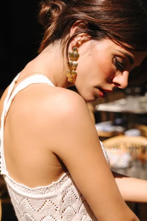 Saaj Boucles d oreilles colline