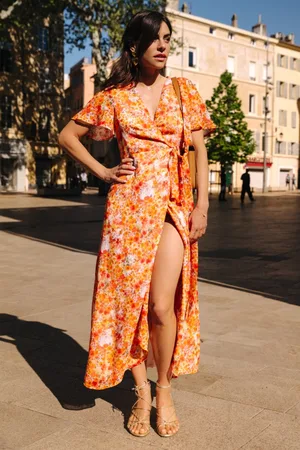 Saaj Robe amalia imprime anthemis