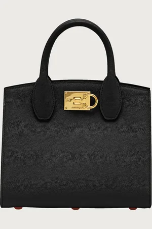 Salvatore Ferragamo Femmes Studio Box bag (S) Noir
