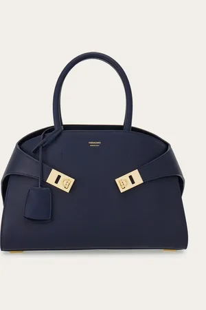 Salvatore Ferragamo Femmes Sac à main Hug (M) Bleu