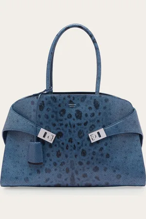 Salvatore Ferragamo Femmes Sac à main Hug (L) Bleu