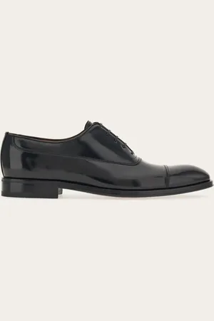 Salvatore Ferragamo Hommes Oxford avec embout Noir Taille 40
