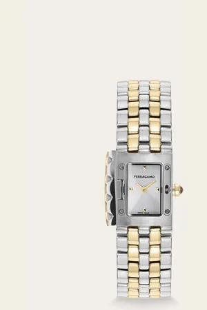 Salvatore Ferragamo Femmes Montre Secret Blanc