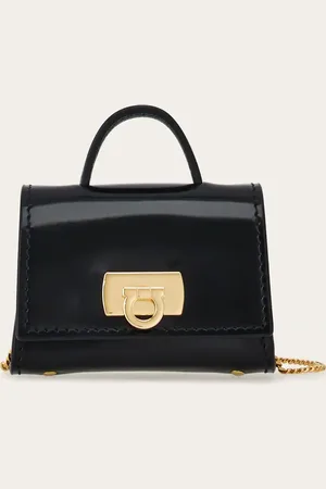 Salvatore Ferragamo Femmes Porte-Airpod Pro Noir