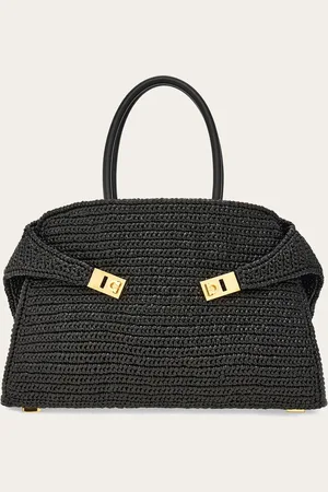Salvatore Ferragamo Femmes Sac à main Hug (L) Noir