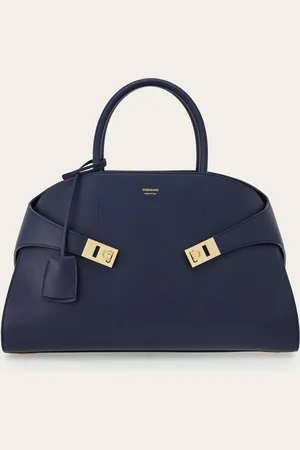 Salvatore Ferragamo Femmes Sac à main Hug (L) Bleu