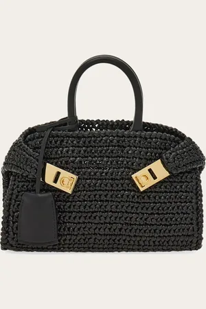 Salvatore Ferragamo Femmes Sac à main Hug (XS) Noir